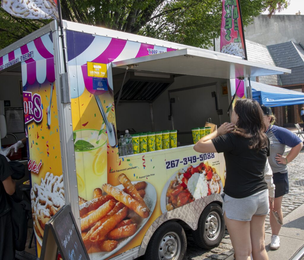 Our festival has so many activities, food trucks, and more.